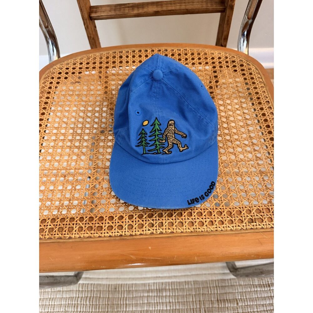 "Life is Good" Sasquatch Child's Adjustable Hat